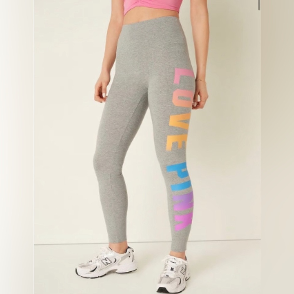 Pink leggings-Sz S- New